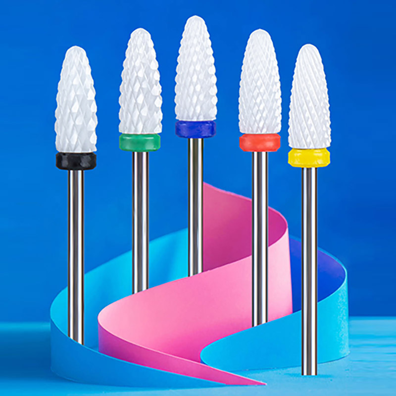 Nail Drill Machine - 매니큐어용 세라믹 네일 드릴 비트, 아크릴