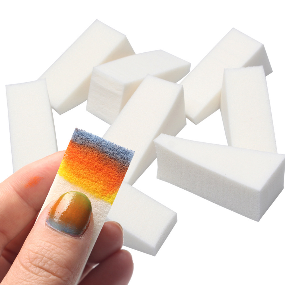 50개/20개 세트, 흰색 부드러운 네일 스펀지, 옴브 - Nail Art Ombre 리뷰 및 가격