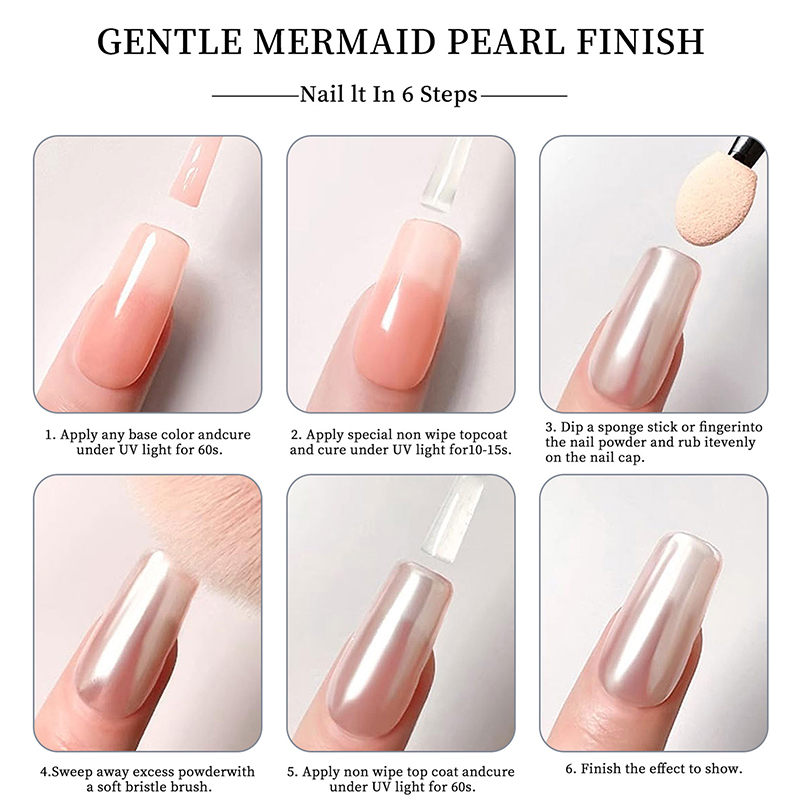 미용실 필수품, 미러 프로페셔널 크롬 네일 피그먼트 1 - Nail Art Orange 리뷰 및 가격